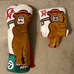 LIMITED EDITION “Does a Bear Hit it in the Woods” Driver/mallet putter cover